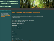 Tablet Screenshot of chen-taiji.cz